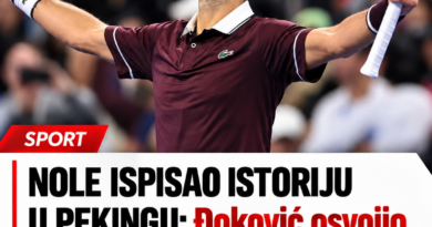 Novak Đoković osvojio Peking i ispisao istoriju: De Minor predao finale, Srbin stigao do 102. titule